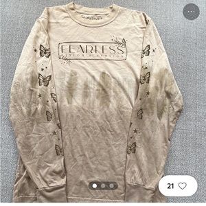TS fearless tie dye long sleeve official merchandise